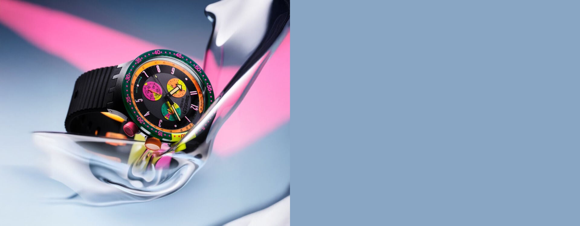 SWATCH NEON - SEPPIA SB02B104