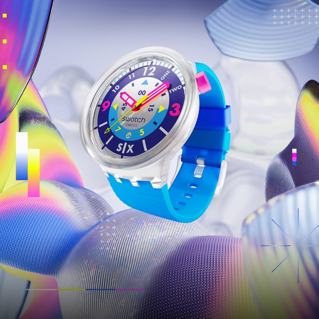 SWATCH NEON HIELO