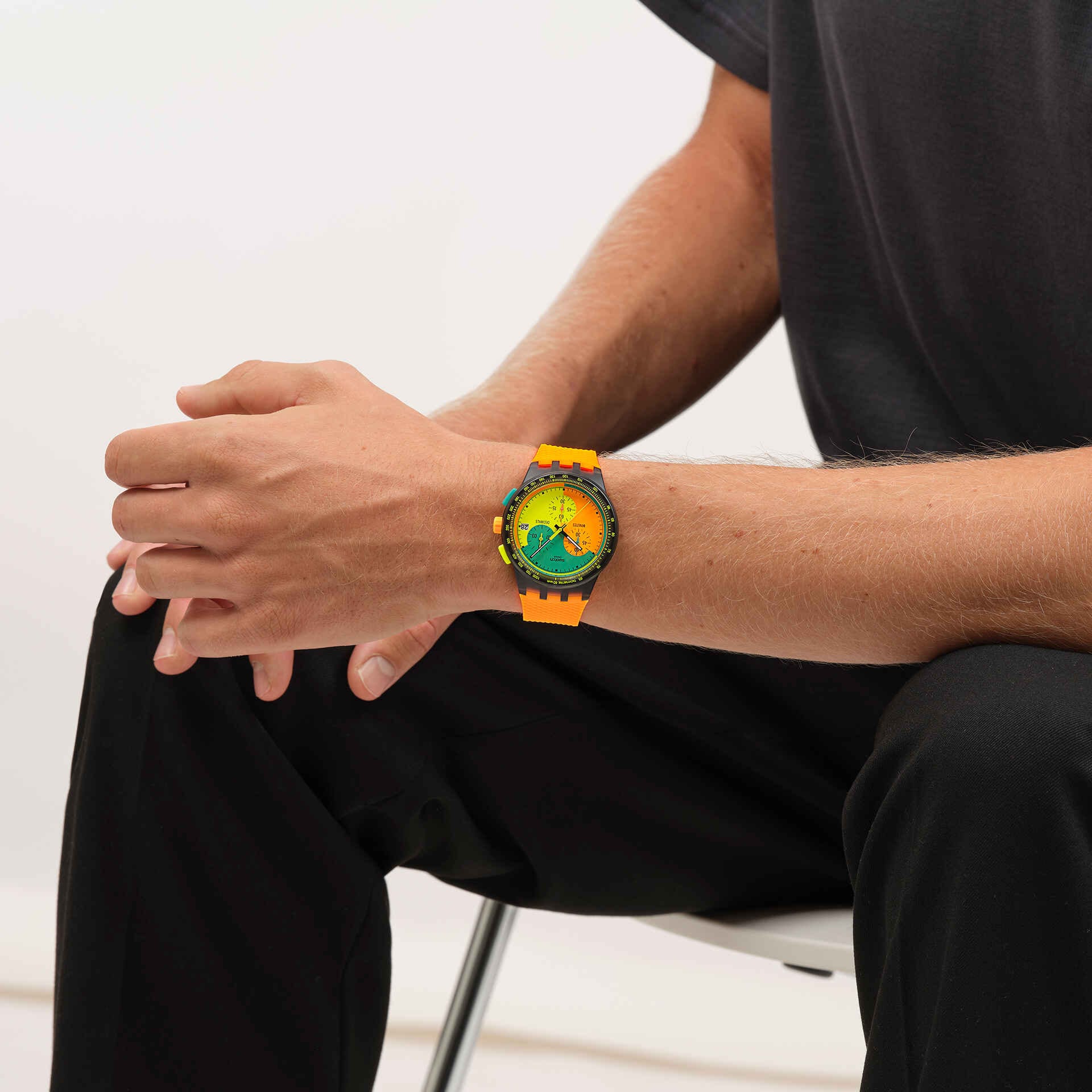 "SWATCH NEON SIGNAL FLAG" Gallery Image #1